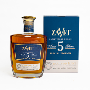 Zavet - rakija od šljive 5 god.