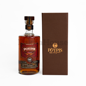 Potpis – rakija od kajsije 5 god. u poklon pakovanju